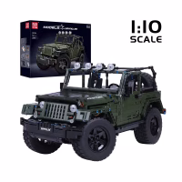 MOULD KING 13124 Jeep Wrangler, 2096 dalių