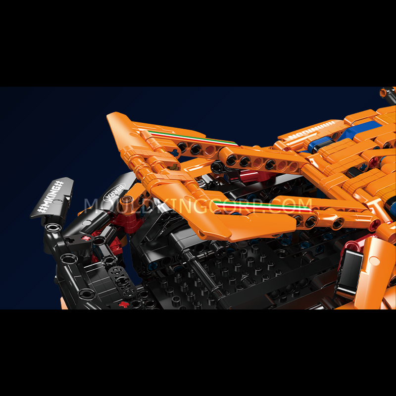 MOULD KING 13177S Italian Bull SVJ Remote Controlled Car Konstruktorius | 1608 dalių thumbnail 4