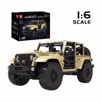 MOULD KING 13184 Jeep Wrangler, 3621 dalių