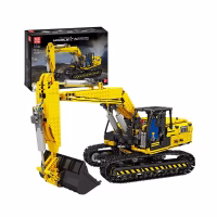 MOULD KING 17032 Mechanical Digger Konstruktorius, 1,828 dalių