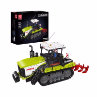 MOULD KING 17093 Remote-Controlled Tracked Tractor Konstruktorius …