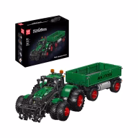 MOULD KING 17095 RC Heavy-Duty Tractor Konstruktorius, 2,368 dalių
