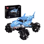 MOULD KING 18032 Remote Controlled Monster Truck Megalodon Konstruktorius | 786 dalių