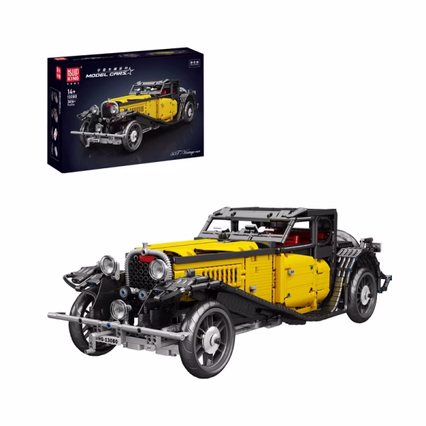 MOULD KING 13080S Vintage T50 Car Remote Controlled Konstruktorius | 3654 dalių