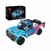 MOULD KING 18040 RC Desert Trophy Truck with Air Suspension Konstruktorius