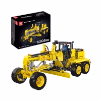 MOULD KING 19023 GD655-6 Motor Grader Konstruktorius, 1,109 dalių