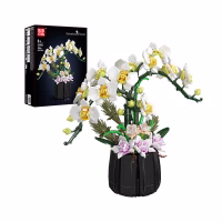 MOULD KING 24108 Orchid Bonsai Konstruktorius, 1,014 dalių
