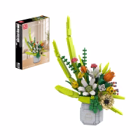 MOULD KING 24124 Spring Whisper Bouquet Floral Konstruktorius …