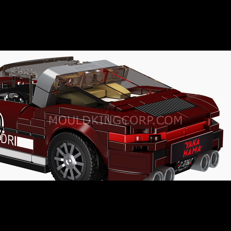 MOULD KING 27060S Porsche 911 Targa | 262 dalių thumbnail 5