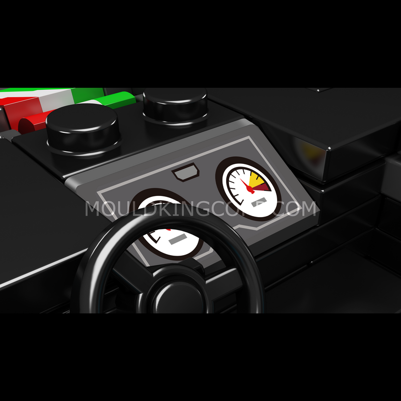 MOULD KING 27068S Ferrari 488 Pista | 384 dalių thumbnail 2