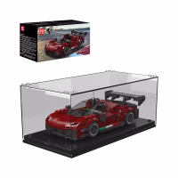 MOULD KING 27087 F296 GT3 Supercar Model Konstruktorius | 416 dalių