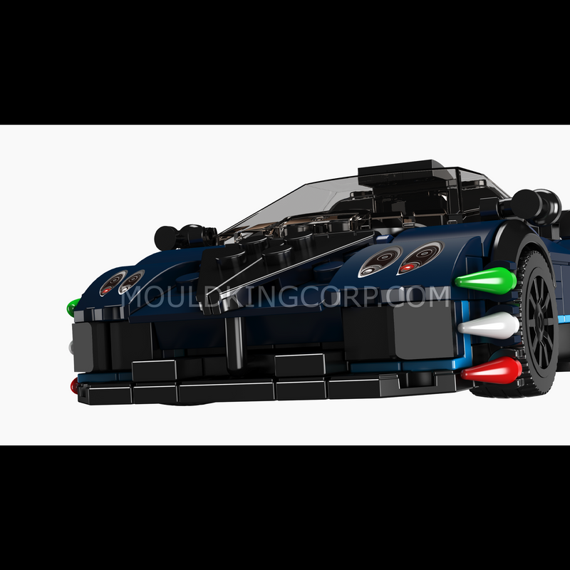 MOULD KING 27094 Pagani Zonda R Evo | 447 dalių thumbnail 4