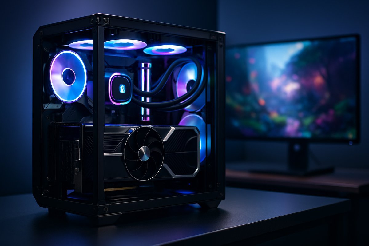 Straipsnis apie kompiuterius: Žaidimų kompiuteris su RTX 4070 Ti: ar verta permokėti?