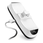 Lexip x Steelplay Dual Charging Dock PS5 valdiklių įkrovimo stotelė, balta, JVAPS500005