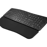 NATEC NKL-1995 PORIFERA BT+2.4GHz Backlit Ergonomic Wireless keyboard US