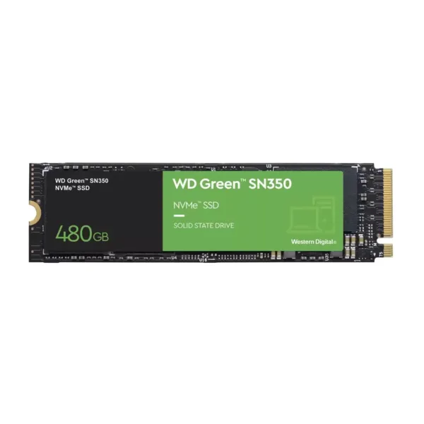 Western Digital Green SN350 WDS480G2G0C SSD diskas, 480GB, M.2, NVMe, PCIe