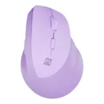 NATEC Vertical mouse Crake 2 2400DPI wireless Bluetooth 5.0+2.4Ghz pure lavender