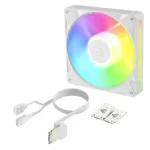Arctic BioniX P14 A-RGB korpuso ventiliatorius, 140 mm, baltas, ACFAN00340A