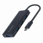 Gembird UHB-CM-U3P4-02 USB-C šakotuvas, 4x USB 3.1 Gen 1, 5 Gbps