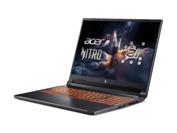 Acer Nitro AN17-51-77WJ nešiojamas kompiuteris, 17.3″, QHD, Core i7-13620H, 16GB RAM, 1TB SSD, RTX 4060 8GB, ENG-RUS