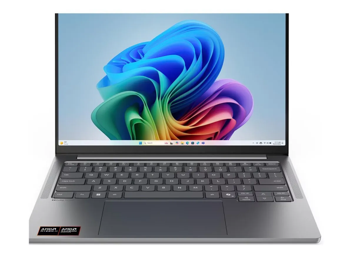 Lenovo IdeaPad Pro 5 14AGP11 14 2.8K AMD R7 AI 450/32GB/1TB/AMD Radeon 860M/WIN11 Pro/ENG Backlit kbd/Luna Grey/2Y Warranty | Lenovo thumbnail 2