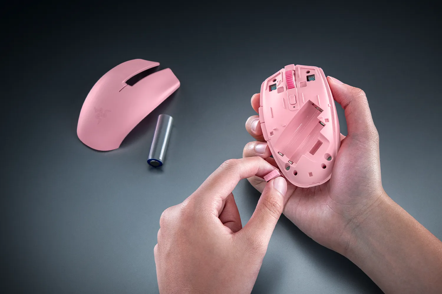 Razer Orochi V2, Gaming Mouse, Quartz, 2.4 GHz, Bluetooth thumbnail 4