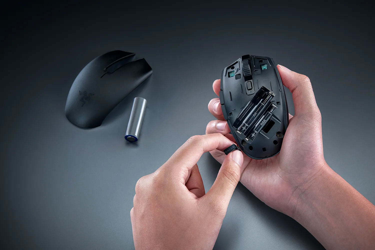 Razer Orochi V2, Gaming Mouse, Black, 2.4 GHz, Bluetooth thumbnail 5