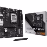 ASRock A620AM-P WiFi pagrindinė plokštė, AMD A620, AM5, mATX