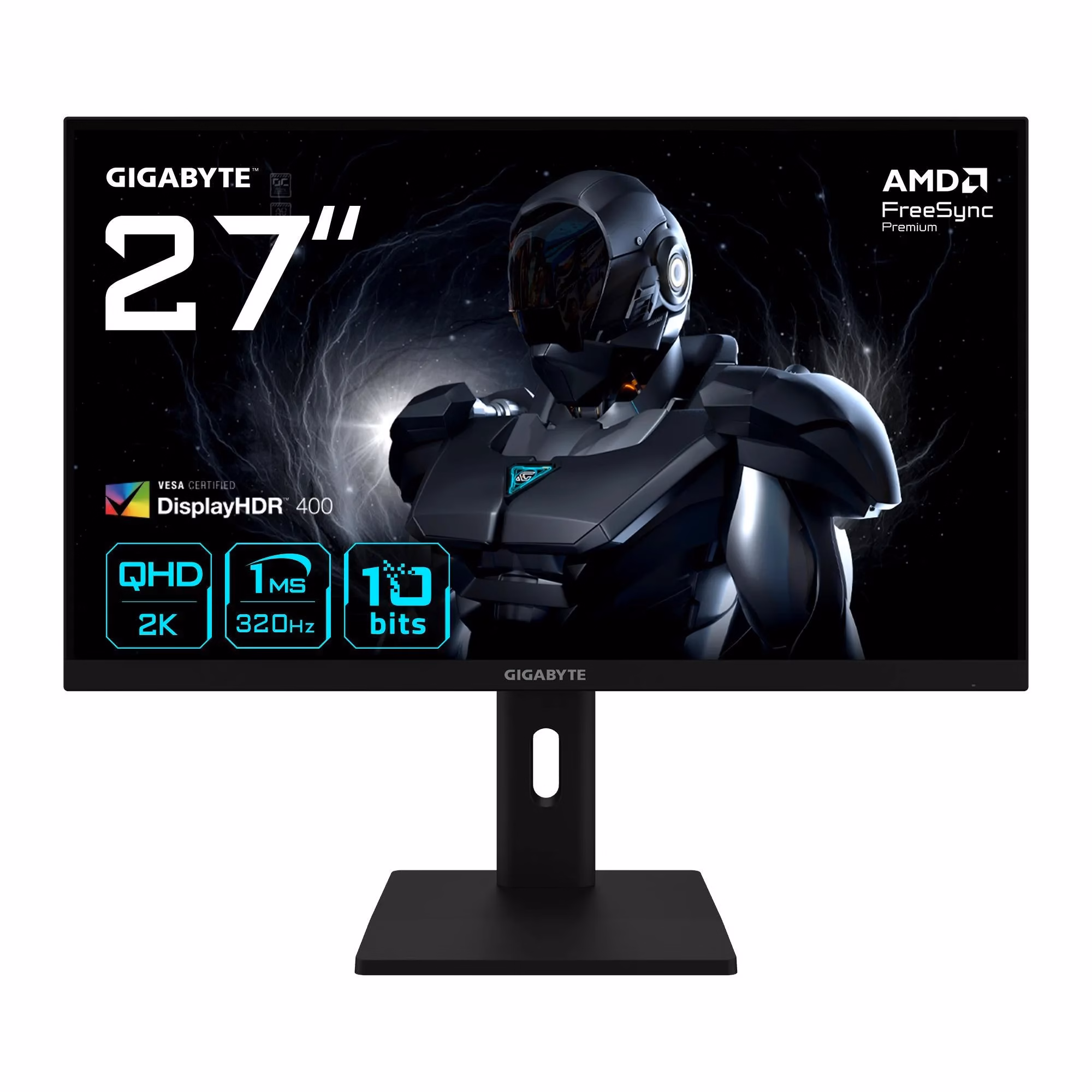 LCD Monitor|GIGABYTE|27 „|2560 x 1440 pixels|Quad HD|Native aspect ratio 16:9|LED|Flat|G27Q3EK