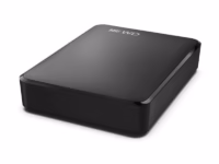 WD Elements Portable išorinis kietasis diskas, 4TB, USB-C, USB 3.2 Gen 1, juodas