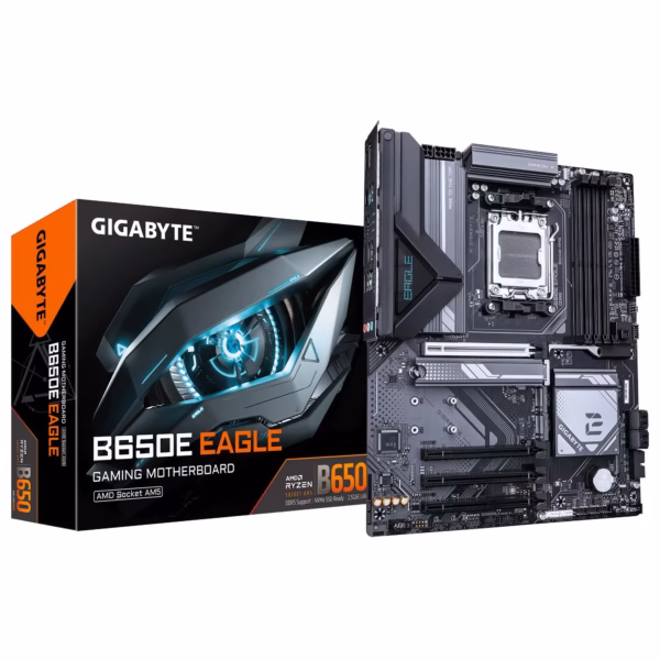 Gigabyte B650E Eagle pagrindinė plokštė, AM5, ATX, DDR5