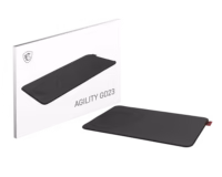 MSI Agility GD23 pelės kilimėlis, 220x320x3 mm, juodas