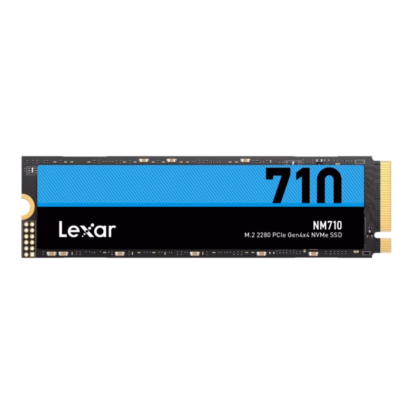 Lexar NM710 SSD diskas, 500GB, M.2 2280, NVMe, PCIe Gen4x4