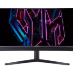Acer Predator X34QXC Ergo OLED monitorius, 34", UWQHD, OLED, 360Hz, lenktas