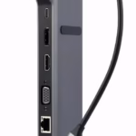 Gembird USB-C adapteris 9-in-1, HDMI, USB 3.0, A-CM-COMBO9-02