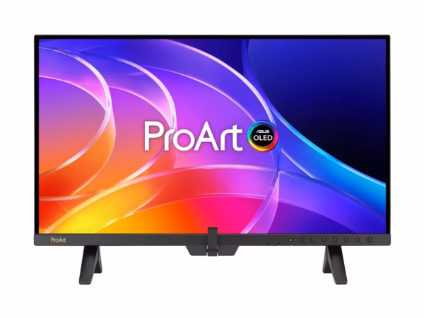 ASUS ProArt Display OLED PA27USD monitorius, 26.5″, 4K, QD-OLED, 240Hz, juodas, 90LM04N0-B01371