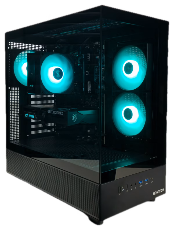 Individualios komplektacijos kompiuteris Stalinis kompiuteris Ryzen 7 7800X3D / RTX 5060 8GB / 16GB RAM / 1TB SSD