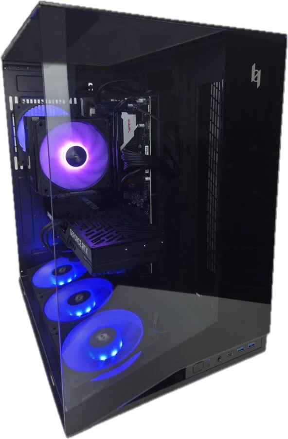 Individualios komplektacijos kompiuteris Stalinis kompiuteris Ryzen 7 9800X3D / RTX 5070 Ti 16GB / 32GB DDR5 / 1TB NVMe SSD